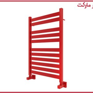 حوله خشک کن 80*50 مکعبی قرمز شودر