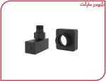 شیر حوله خشک کن مکعبی شودر مشکی