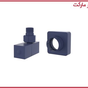 شیر حوله خشک کن مکعبی شودر آبی