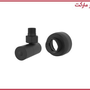 شیر حوله خشک کن گرد شودر مشکی