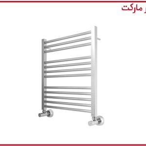 حوله خشک کن 60*50 گرد کروم مات شودر