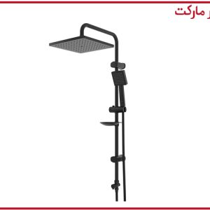علم دوش حمام فدریکو مشکی شودر